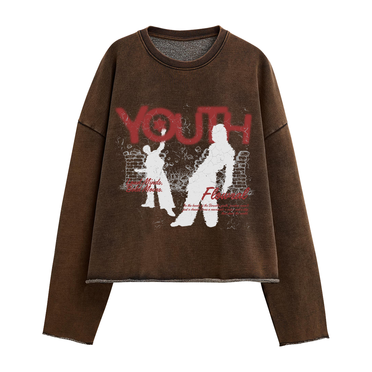 Loud Minds, Bold Moves Washed Sweatshirt