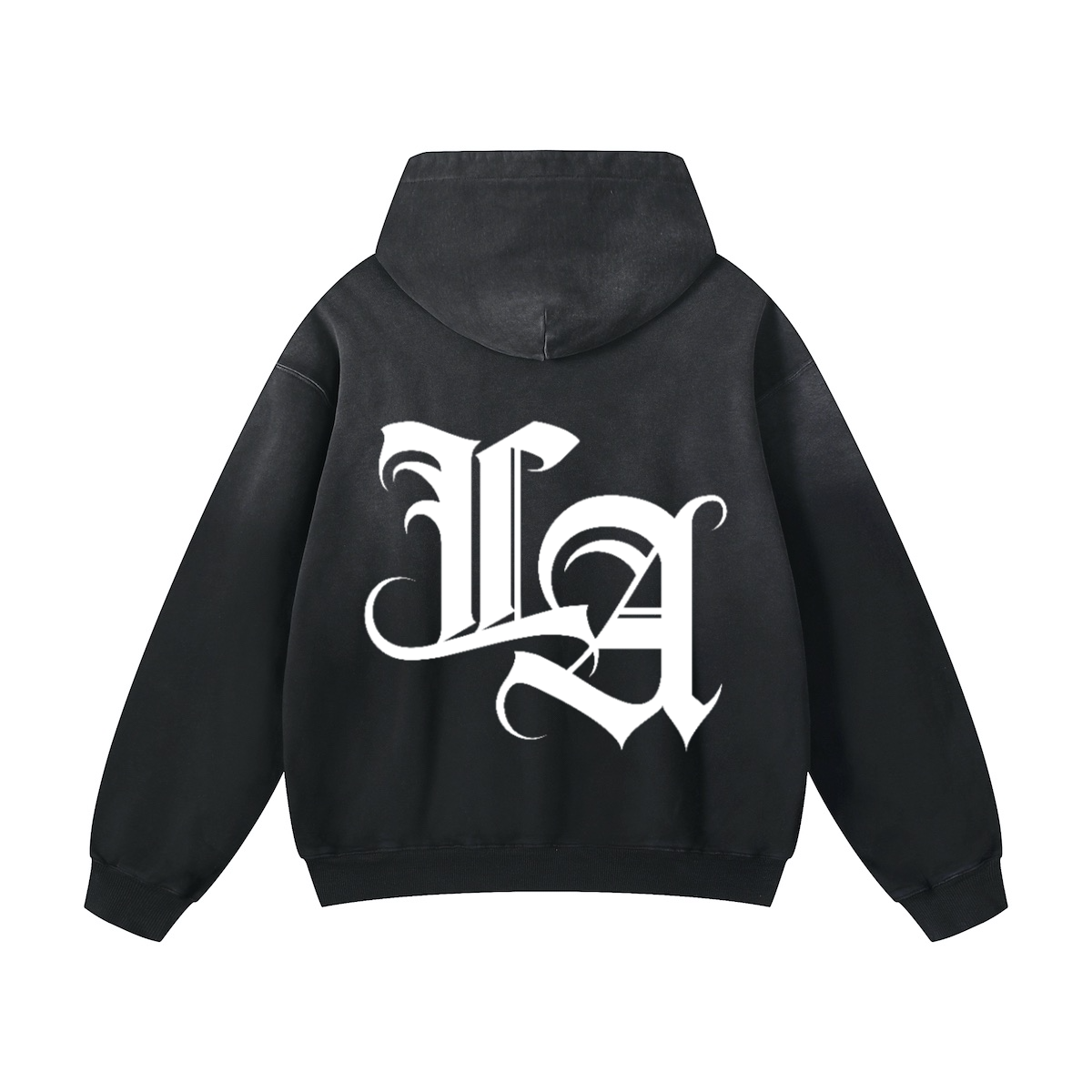 LA Heavyweight Sun Faded Gradient Hoodie