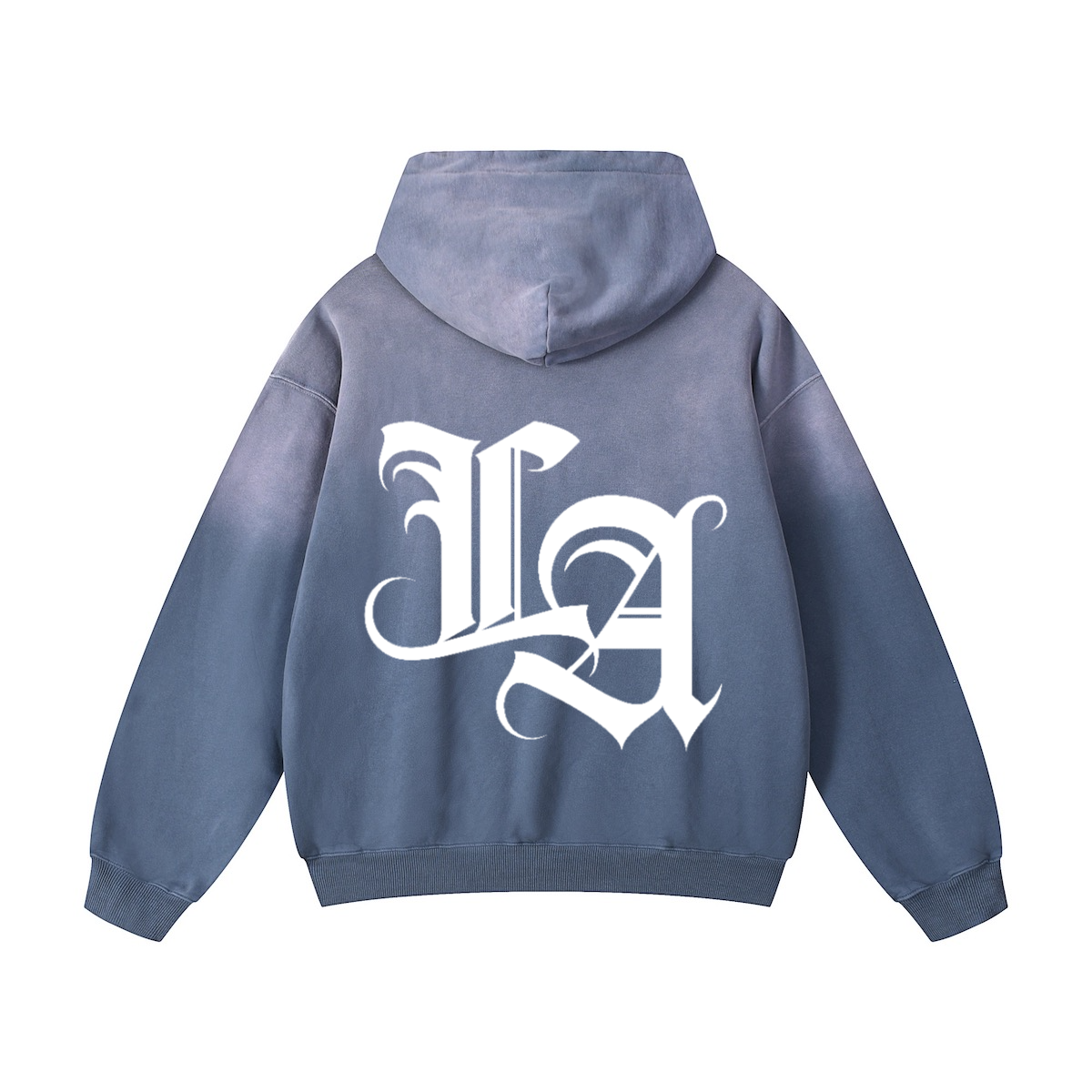 LA Heavyweight Sun Faded Gradient Hoodie