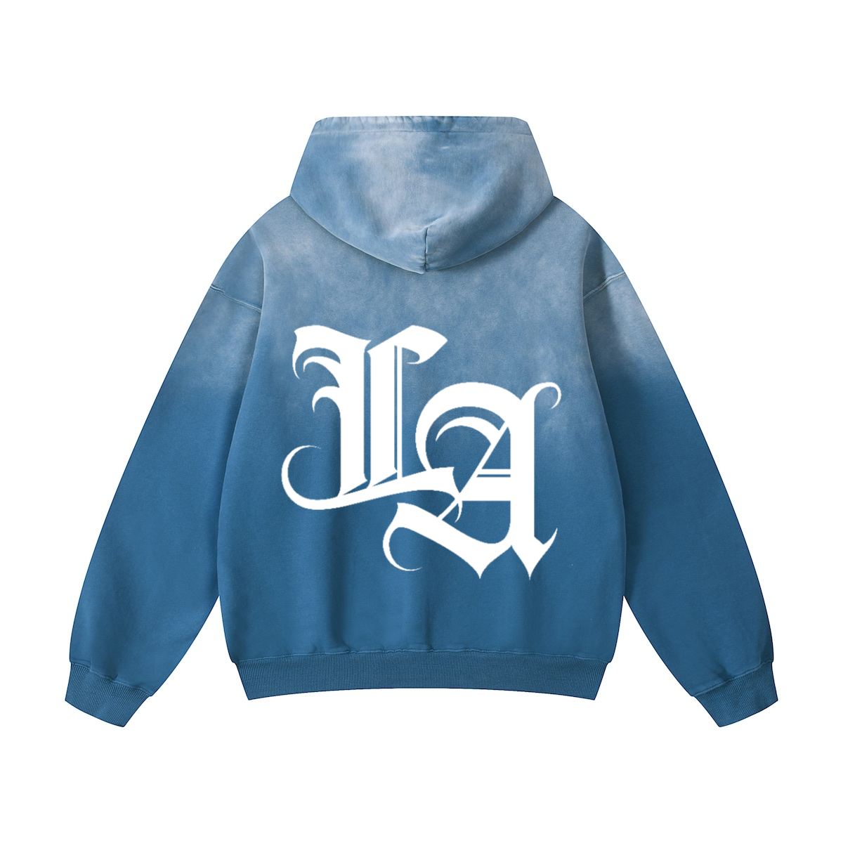 LA Heavyweight Sun Faded Gradient Hoodie