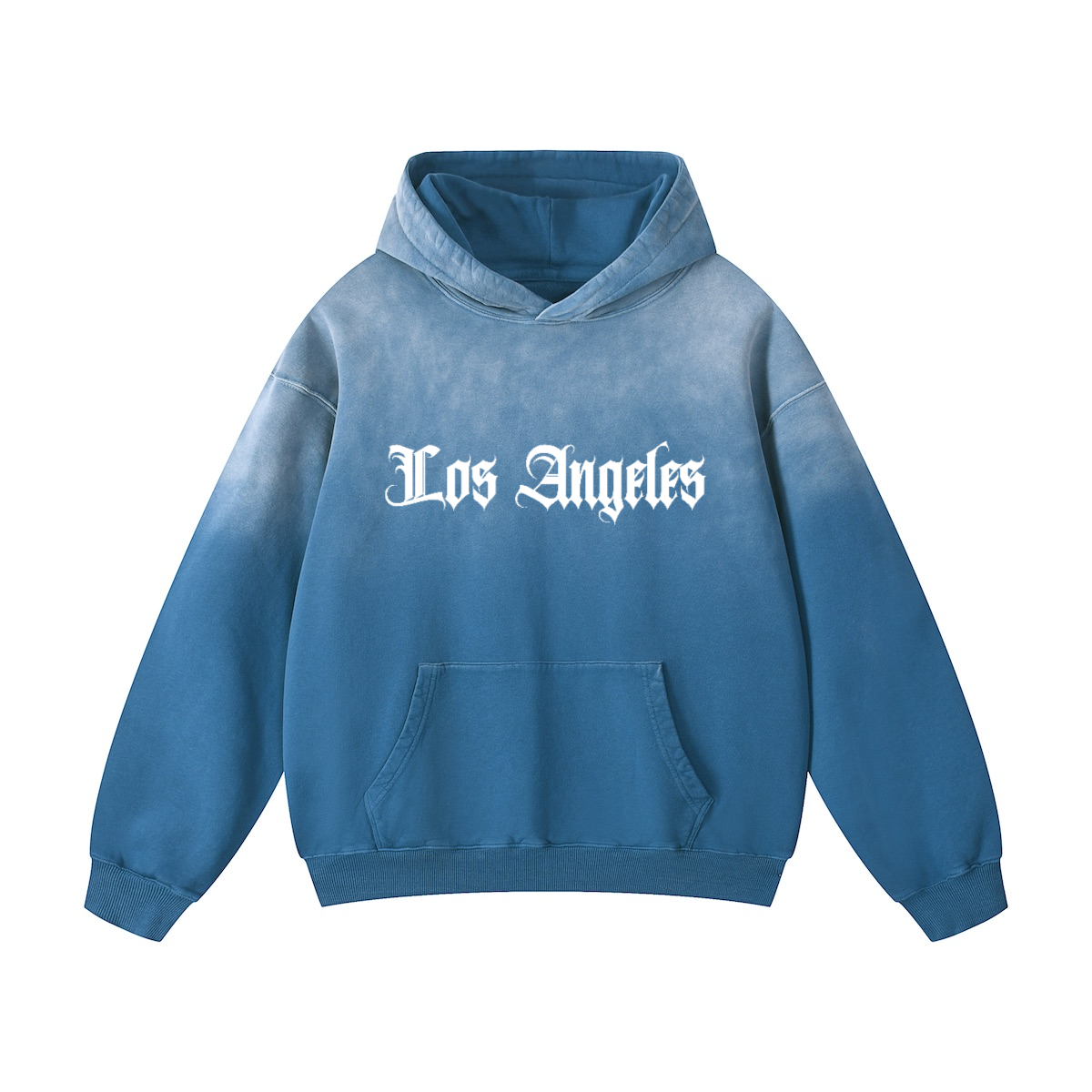 LA Heavyweight Sun Faded Gradient Hoodie