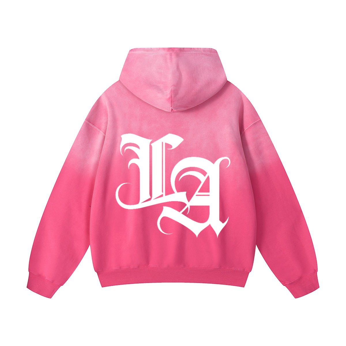 LA Heavyweight Sun Faded Gradient Hoodie